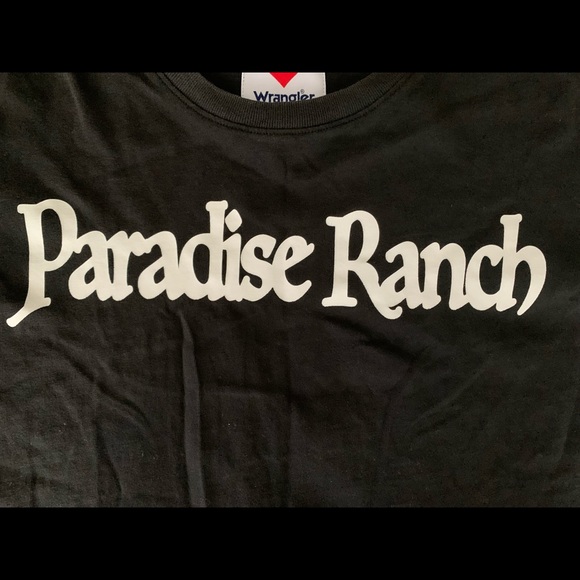 Limited Edition Fred Segal x Wrangler Capsule Collection Black Graphic T-Shirt - Picture 7 of 10